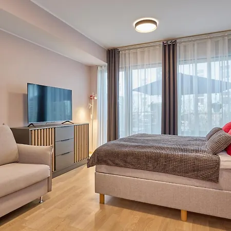 Stylish With Terrace, Parking And Ac * 塔林